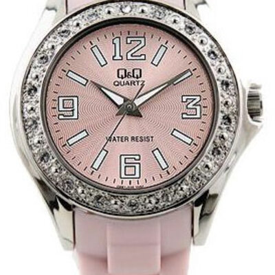 Ženski Ručni Sat sa Silikonskom Narukvicom Q&Q Q661J304Y