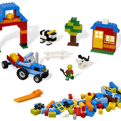 LEGO® Bricks and More Kocke - Plava Kutija sa Kockama LE4626