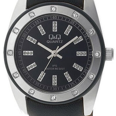 Ženski Ručni Sat sa Kožnom Narukvicom Q&Q GQ15J302Y
