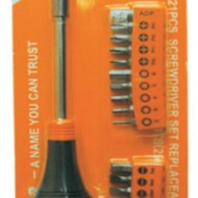 Villager Odvijač Sa Nastavcima 21/Blister 008310