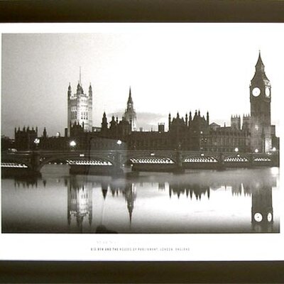London - Big Ben and Houses of Parliament - 1174 - 40/50 E-3 EP C/B