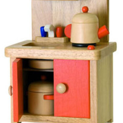 WoodyLand Kuhinjica sa priborom 90634