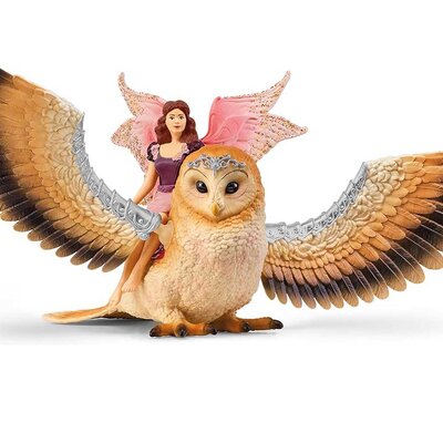 Schleich® BAYALA® Figure Vila i čarobna sova 70789
