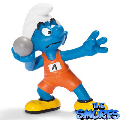 Schleich Štrumpfovi - Štrumpf bacač kugle 20742