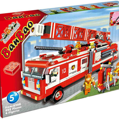 BanBao Vatrogasni kamion - dizalica 8308