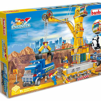 BanBao Dizalica kockice 8523