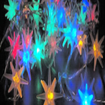 Novogodišnja Svetleća Dekoracija Zvezde 50 Lampica