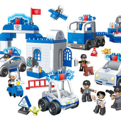 BanBao kockice Policijska stanica 8977