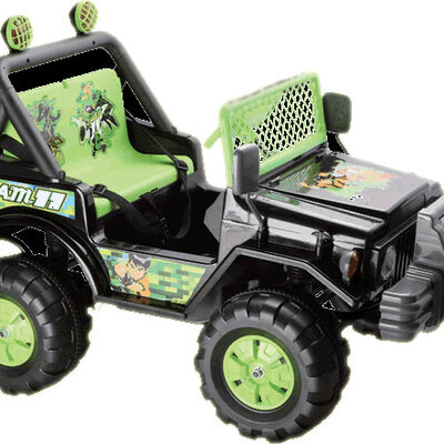 Džip na akumulator - 301 crni