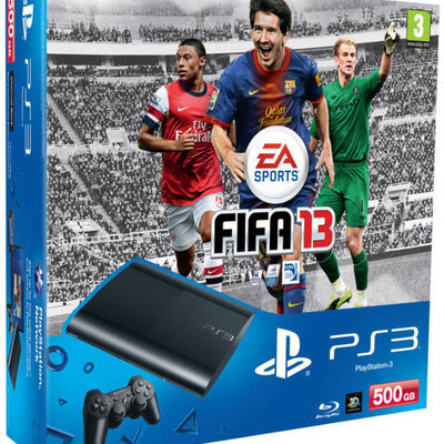 PLAYSTATION PS3 SUPER SLIM 500 GB BUNDLE FIFA 2013 +  POKLON IGRICA PS3 Dungeon Siege