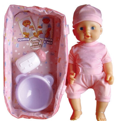 Content Toys Lutka 31cm sa nosiljkom i nošom 6240229