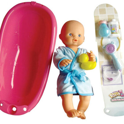 Content Toys Lutka 38cm sa setom za kupanje 6240234