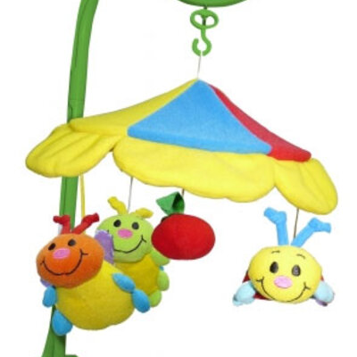 Biba Toys Vrteška za krevetac - bubice 6060286