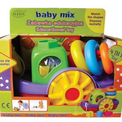 Baby Mix Igračka Veseli Remorker 6260422