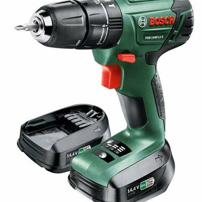 Akumulatorska bušilica odvrtač Bosch PSB 1440 LI-2 sa dva akumulatora 06039A3221