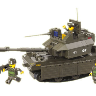 Sluban Kocke Tenk M1A2 215 kom 6270323