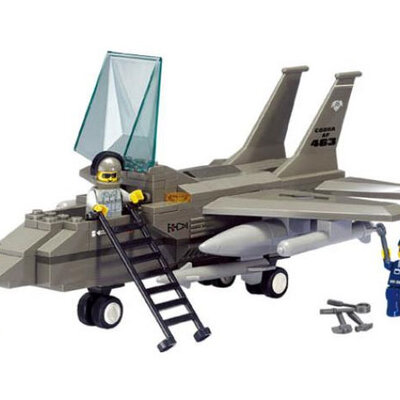 Sluban Kocke Borbeni Avion 142 kom 6270318