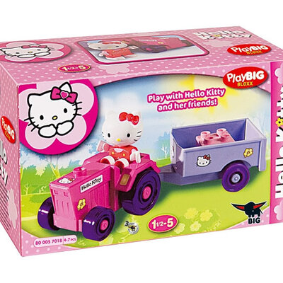 PlayBIG Kocke Hello Kitty Mini Set Traktor 6030937