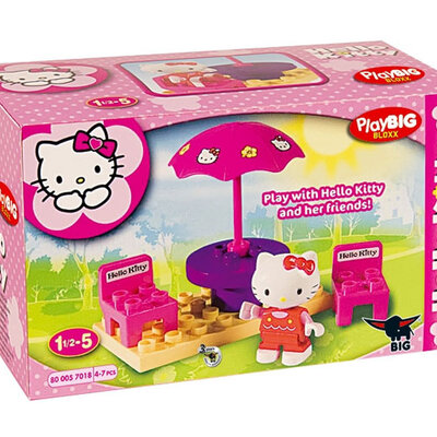 PlayBIG Kocke Hello Kitty Mini Set Suncobran i Stočić 6030937