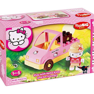 PlayBIG Kocke Hello Kitty Mini Set Safari Džip 6030937