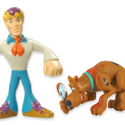 ToyOptions Scooby Doo Crew 2 Figure Fred TO03777