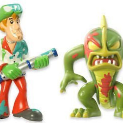 ToyOptions Scooby Doo Crew 2 Figure Shaggy i Zver TO03777