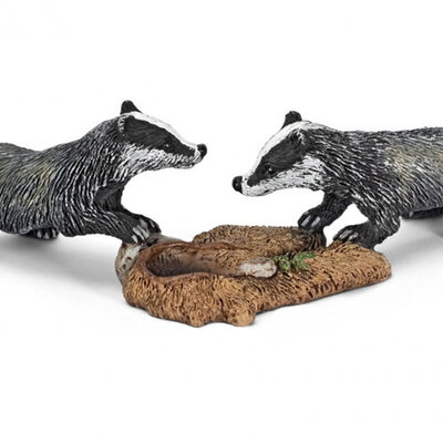 Schleich Divlje životinje - Mladunci jazavca 14651