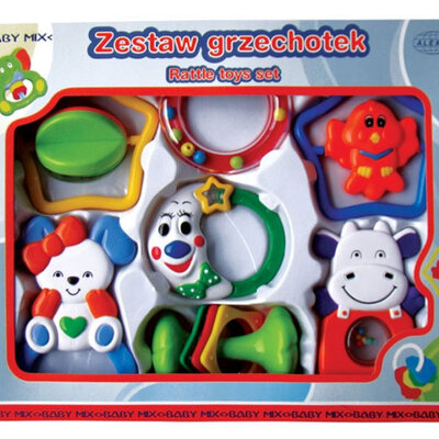 Baby Mix komplet zvečkica A - 7 komada 6310072