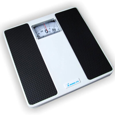 Momert analogna telesna vaga siva 7710