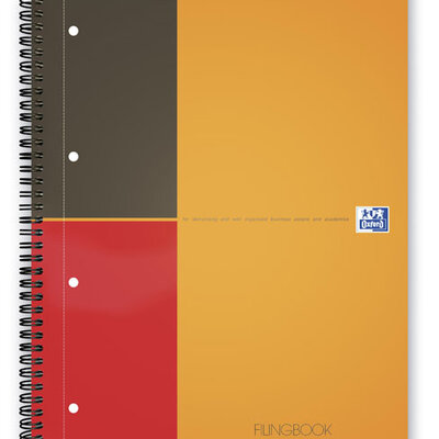 Sveska Oxford International Filingbook A4+ kvadratići 06XI341