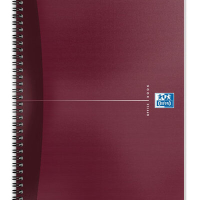 Sveska Oxford Office Essentials A4+ kvadratići Plum 06XO131