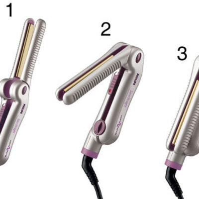 Philips SalonStraight Want2Move HP 4646 - Preklopna pegla za kosu