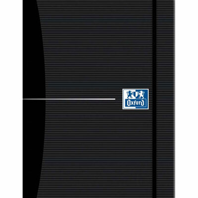 Sveska Oxford Office Signature for men A5 linije 06XO752 Smart Black
