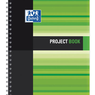 Sveska Oxford Student Project book 233x298mm kvadratići 06XS4 Green
