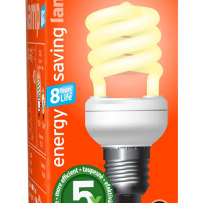 Acme Štedljiva sijalica Half Spiral E27 15W 8000h 14ESHS15WE27