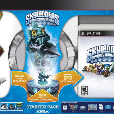 PS3 Skylanders Starter Pack (igrica+Portal moći+Trigger Happy+Spyro+Gill Grunt) 84148EF