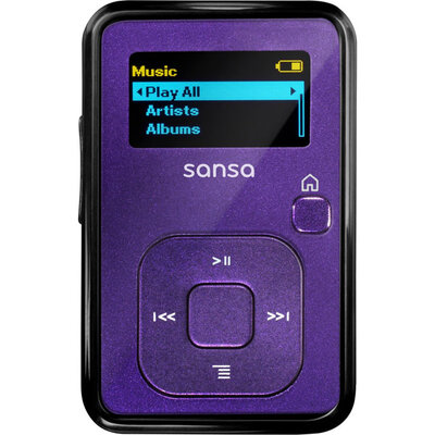 SanDisk MP3 Player Sansa Clip 4GB FM indigo  66780