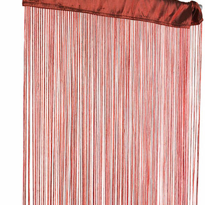 Zavesa 2Lif Crvena Sa Resicama 250 x 90 cm