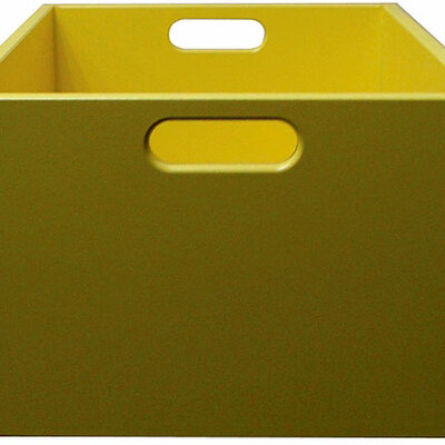 Kutija Od Medijapana Za Odlaganje Stvari Žuta
