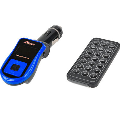 Xwave FM transmitter za auto BT64 blue 019757