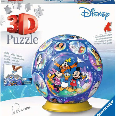 Ravensburger 3D Puzzle slagalica 72 dela Lopta Dizni junaci 11561