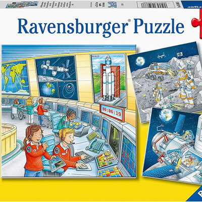 Ravensburger Puzle 3x49 Svemirska misija 05088