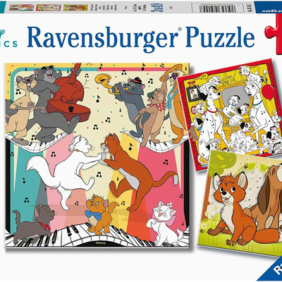 Ravensburger Slagalice 3x49 Disney Classics 05155