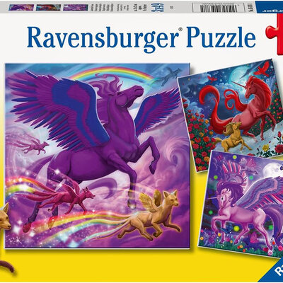 Ravensburger Slagalice 3x49 Mistična veličanstvena stvorenja 05678