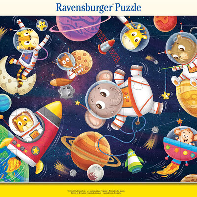 Ravensburger Puzzle slagalica za decu 40 delova Životinje astronauti 05634