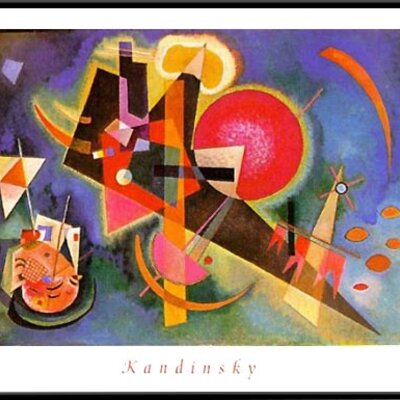 Kandinsky - Im Blau - 40/50 HPLN