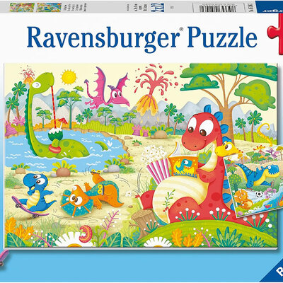 Ravensburger Puzzle slagalice 2x12 delova Moji omiljeni dinosaurusi 05246