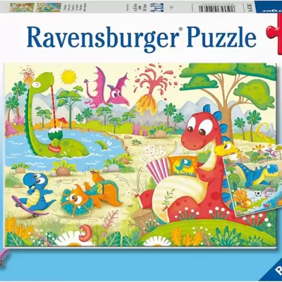 Ravensburger Puzzle slagalice 2x12 delova Moji omiljeni dinosaurusi 05246