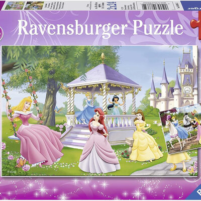 Ravensburger Puzzle slagalice 2x24 dela Disney - Čarobne princeze 08865