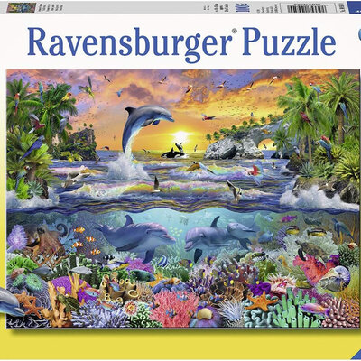 Ravensburger Puzzle slagalica 100 XXL delova Tropski raj 10950